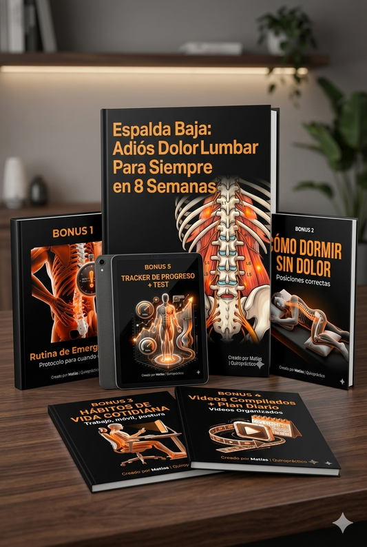 Adiós Dolor Lumbar para Siempre en 8 semanas + 5 bonus