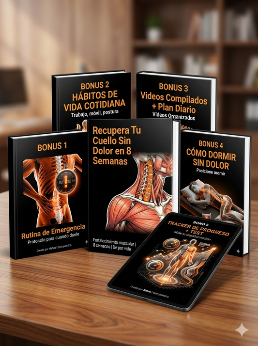 Recupera tu Cuello en 8 semanas + 5 bonus